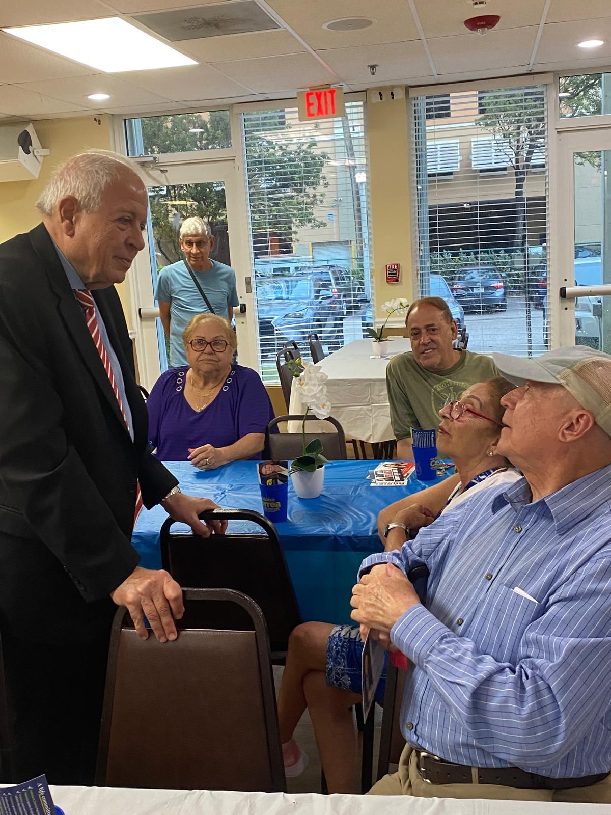 Meeting with Miami Beach residents